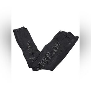 ✨ 5/$30 ✨‎ SHEIN Distressed Black Jeans